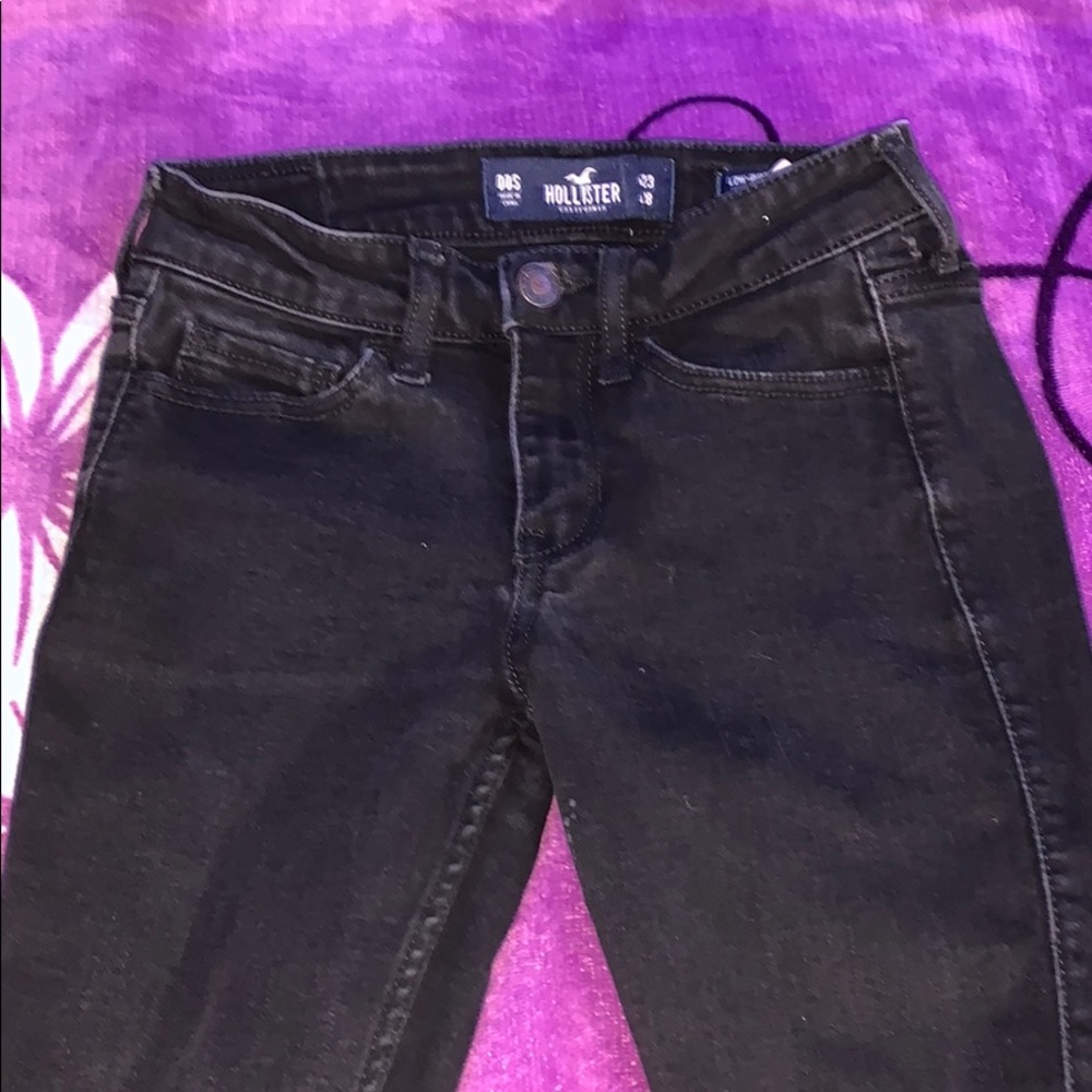 Low rise super skinny jeans